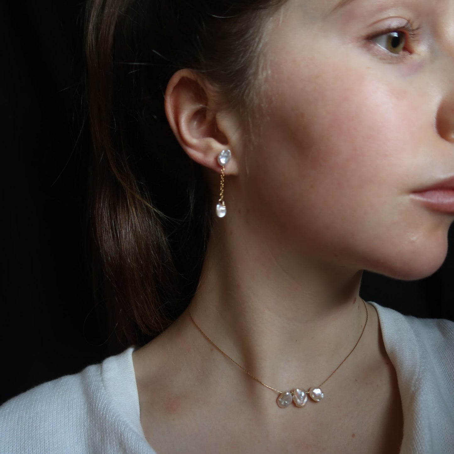 Silver Becomes Her Earrings